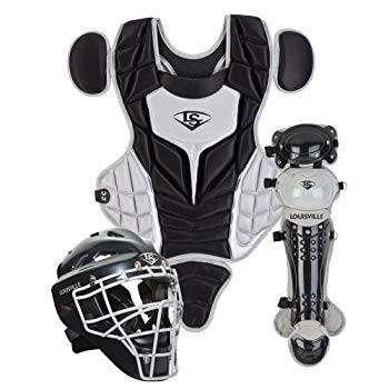 Louisville Slugger Youth PG Series 5 Catchers Set, Black/Gray